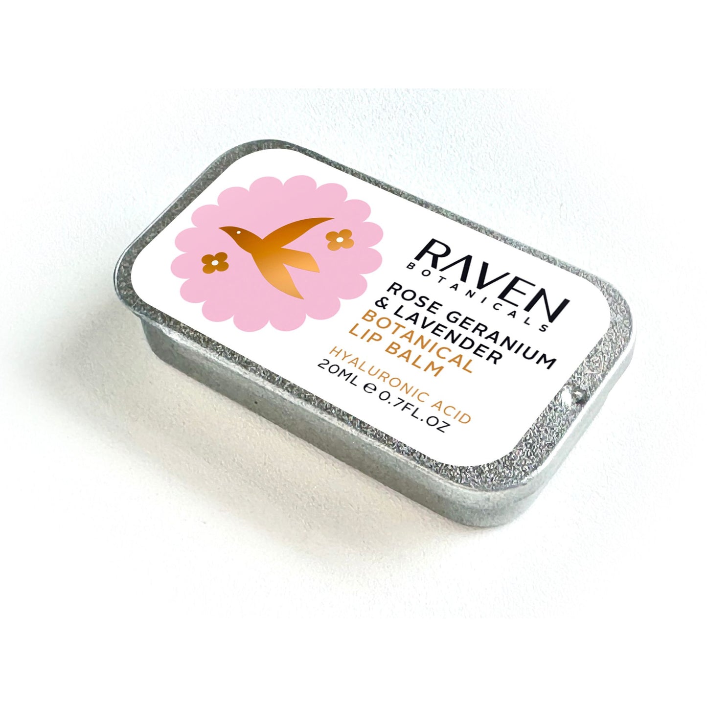 Botanical Lip Balm - Rose Geranium & Lavender