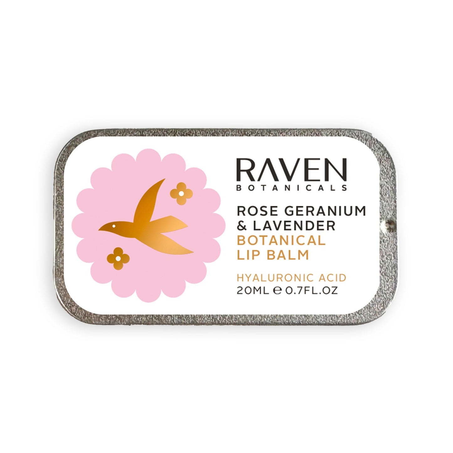 Botanical Lip Balm - Rose Geranium & Lavender